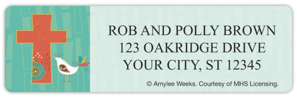 Love Lives Here Address Labels