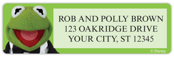 The Muppets Address Labels