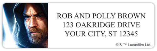 Obi-Wan Kenobi Address Labels