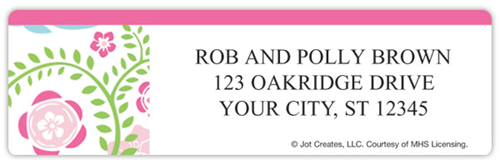 Preppy Sweet Address Labels