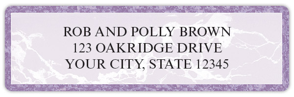 Park Avenue Address Labels