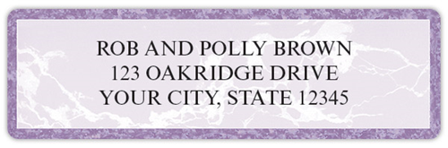 Park Avenue Address Labels