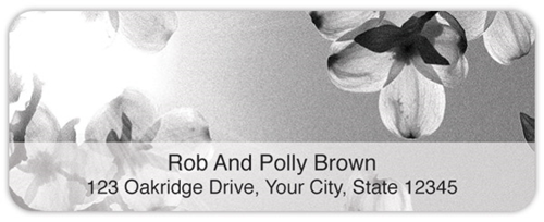 Dramatic Dogwoods Address Labels