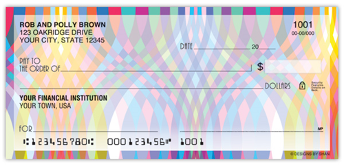 Designs by Shan&amp;#153; Electric Spectrum Checks