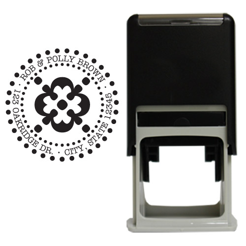 Cloverfield Round Stamp