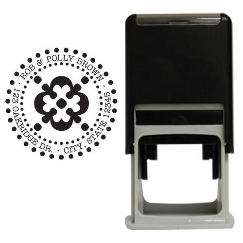 Cloverfield Round Stamp