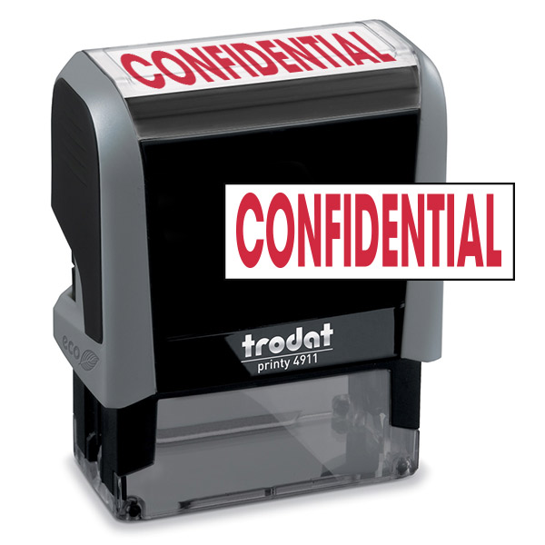 CONFIDENTIAL Stock Title Stamp