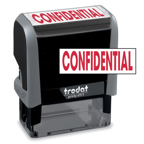 CONFIDENTIAL Stock Title Stamp