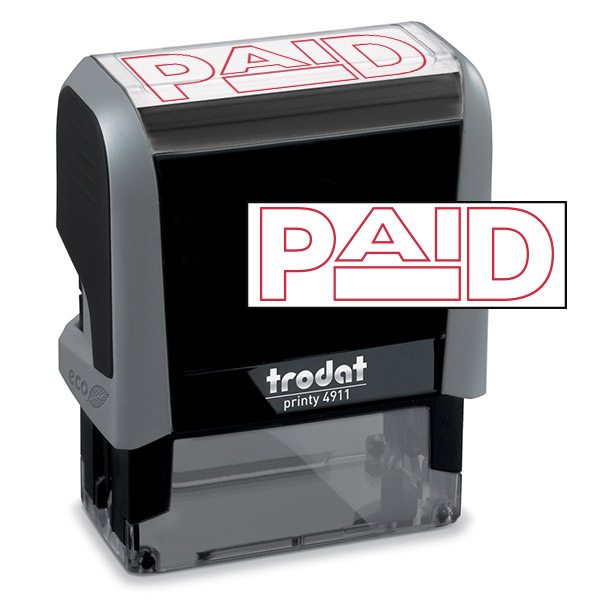 PAID Stock Title Stamp