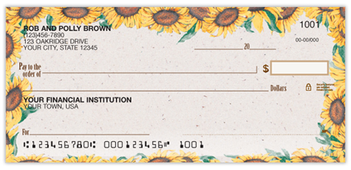 Sunflowers Checks
