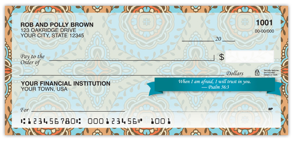 Trust In Him Checks