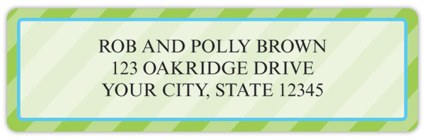 Pattern Perfect Address Labels