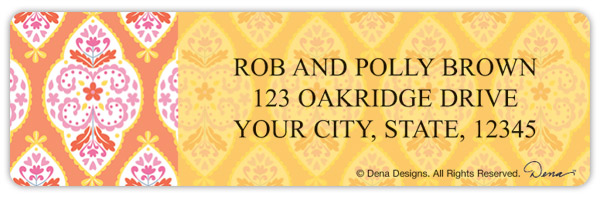 Sunshine Address Labels