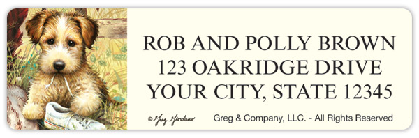 Barnyard Babies Address Labels