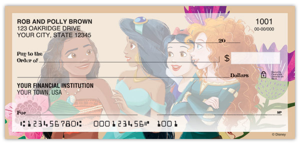Disney Princess Friends Checks