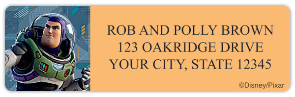 Lightyear Address Labels