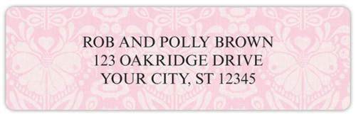 Vintage Floral Address Labels