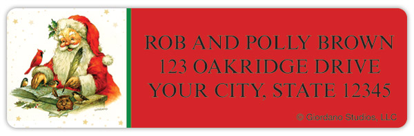 Santa Claus Address Labels