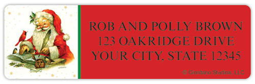 Santa Claus Address Labels