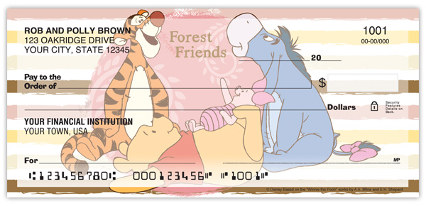 Winnie the Pooh Woodland Folks Checks