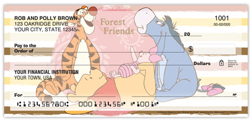 Winnie the Pooh Woodland Folks Checks