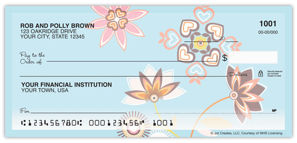 Water Flowers Checks