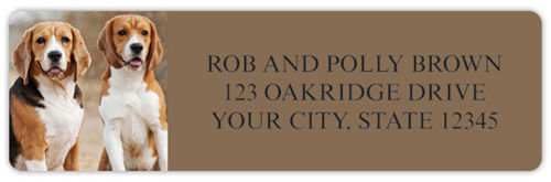 Beagle Address Labels