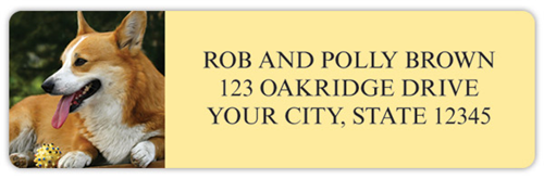 Welsh Corgi Address Labels