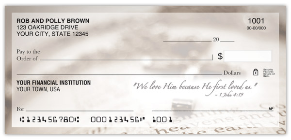 Bible Reflections Checks