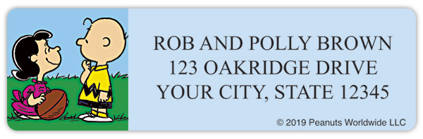 Lucy Moments Address Labels