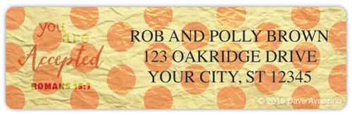 You Are Address Labels