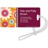 Pop Floral Luggage Tag Image 2