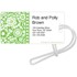 Preppy Sweet Garden Luggage Tag Image 2